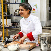 réseaux snapchat instagram facebook youtube de Tara Khattar Top Chef 9, 