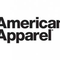 snapchat de American Apparel Brand, ; instagram de American Apparel Brand, ; youtube de American Apparel Brand, ; facebook de American Apparel Brand, 