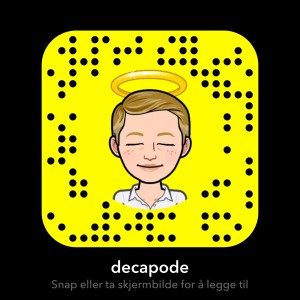 snapchat de Decapode Lifestyle, Funny, Storyteller, Personal, ; instagram de Decapode Lifestyle, Funny, Storyteller, Personal, ; youtube de Decapode Lifestyle, Funny, Storyteller, Personal, ; facebook de Decapode Lifestyle, Funny, Storyteller, Personal, 