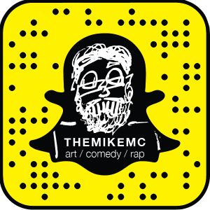 réseaux snapchat instagram facebook youtube de TheMikeMC Comedy, Art, 