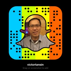 réseaux snapchat instagram facebook youtube de Victor Tan No tag, 